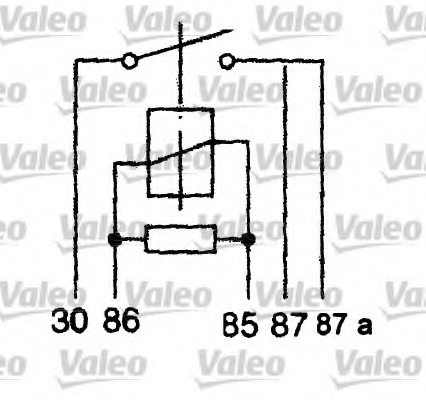 VALEO 643841 Relay, main current